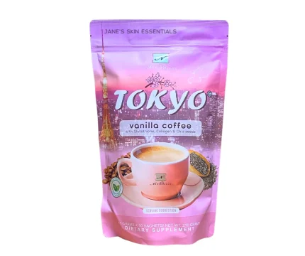 قهوة ناميروز طوكيو الفاخرة للتخسيس وإنقاص الوزن 10 أكياس Namiroseus Tokyo Vanilla Slimming Coffee
