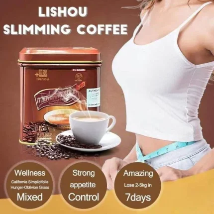 قهوة ليشو 3 في 1 للتخسيس – القهوة الفورية (10 جم × 15 كيس) Lishou Coffee 3in1 Slimming Instant Coffee 10gx15 sachet