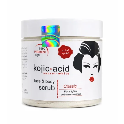 مقشر الوجه والجسم بحمض الكوجيك كلاسيك 521مل Kojic Acid Face and Body Scrub Classic