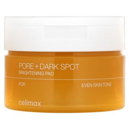 قطن سيليماكس لتفتيح البقع الداكنة وتنقية المسام 40 قطعة Celimax Pore+Dark Spot Brightening Pad