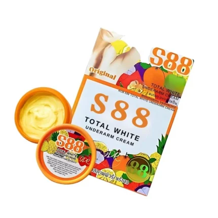 كريم س88 توتال وايت لتفتيح تحت الابط 35جرام S88 Total White Underarm Cream