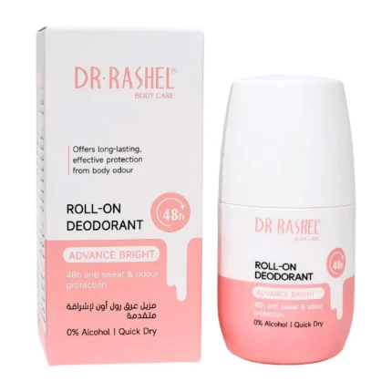 دكتور راشيل مزيل عرق ادفانس برايت خالي من الكحول 50مل – Dr. Rashel Advance Bright Roll-On Deodorant