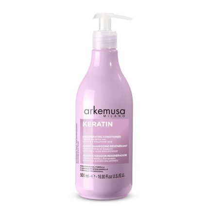 بلسم أركيموزا كيراتين لتجديد الشعر 500مل – تقوية وترطيب ولمعان Arkemusa Keratin Regenerating Conditioner 500 ml : Restores Your Hair Health