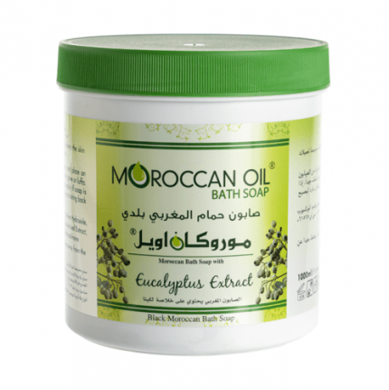 صابون حمام مغربي البلدي بخلاصة لكينا من موروكان أويل 1000مل Moroccan Oil Bath Soap with Eucalyptus Extract - 1000 ml