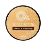 أو بلس مقشر فروة الراس بالقهوة و الجوجوبا 200مل | O plus Coffee & Jojoba Oil Scalp Scrub