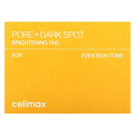 قطن سيليماكس لتفتيح البقع الداكنة وتنقية المسام 40 قطعة Celimax Pore+Dark Spot Brightening Pad