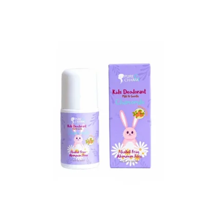 بيور تشارم مزيل العرق للأطفال بالبابونج 40مل Pure Charm Kids Deodorant Mild & Gentle Chamomile