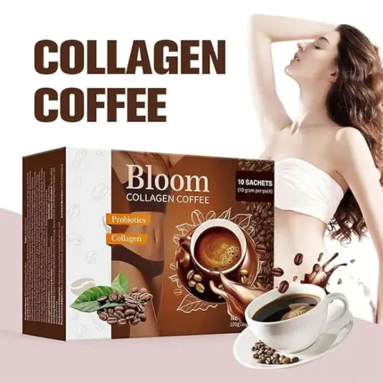 قهوة بلوم بالكولاجين للتنحيف 10 أكياس Bloom Collagen Coffee