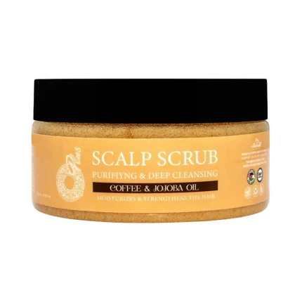 أو بلس مقشر فروة الراس بالقهوة و الجوجوبا 200مل | O plus Coffee & Jojoba Oil Scalp Scrub