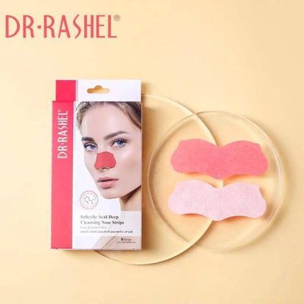 دكتور راشيل قناع انف بخلاصة حمض السالسليك للتنظيف 6 قطع Dr. Rashel Salicylic Acid Deep Cleansing Nose Strips