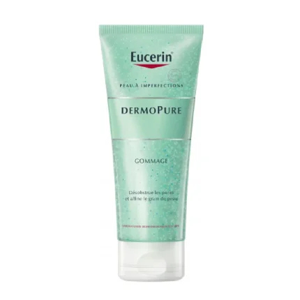 مقشر يوسرين ديرمو بيور للبشرة الدهنية والمعرضة للحبوب 100مل Eucerin Dermo-Pure Gommage Scrub 100ml