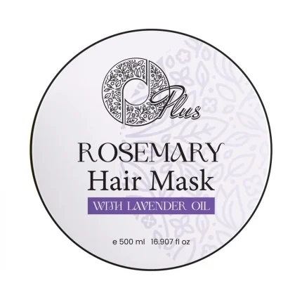 أو بلس ماسك اكليل الجبل واللافندر 500مل | O Plus Rosemary Hair Mask