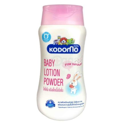 ‫كودومو لوشن بودرة للأطفال وردي 180مل | Kodomo Baby Lotion Powder - Pink Hanabaki