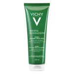 فيشي نورماديرم 3 في 1 غسول ومقشر وماسك للبشرة الدهنية وحب الشباب 125مل Vichy Normaderm 3-In-1 Cleanser Scrub Mask