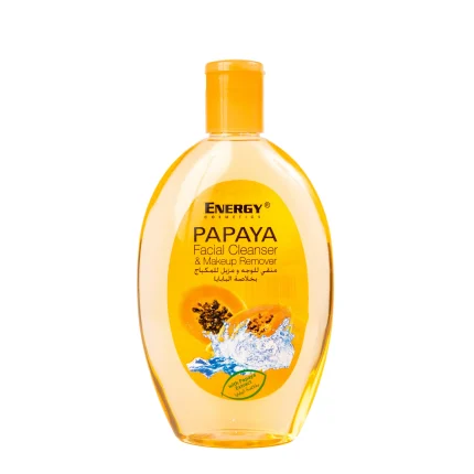 انرجي مزيل مكياج ومنظف للوجه بخلاصة البابايا 235مل Energy Papaya Facial Cleanser