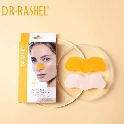 دكتور راشيل قناع انف بخلاصة فيتامين سي للتنظيف العميق 6 قطع DR.RASHEL Vitamin C Nose Pore Strips