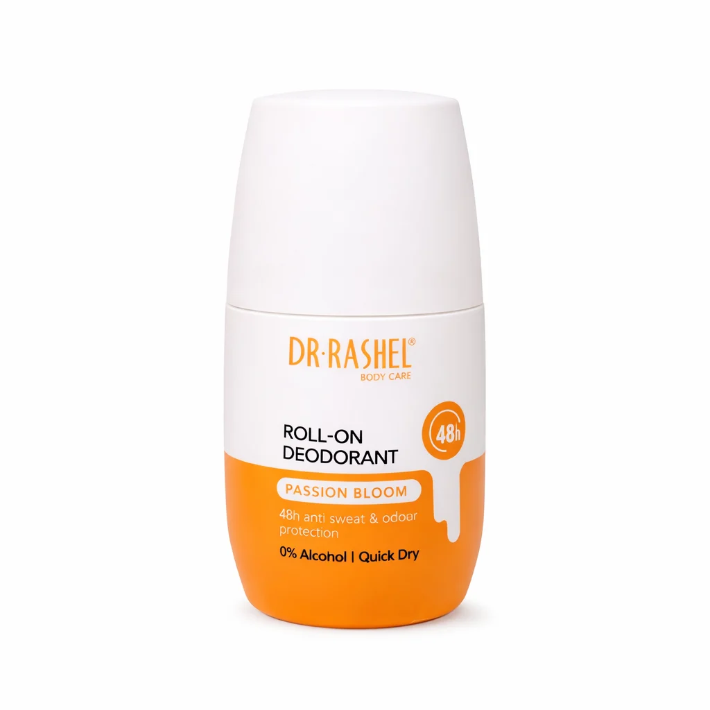 دكتور راشيل مزيل عرق رول أون باشن بلوم – حماية 48 ساعة (50مل) Dr. Rashel Passion Bloom Roll-On Deodorant 50ml