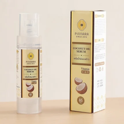 زيت سيروم جوز الهند للوجه واليدين والجسم والشعر 85مل Pinnara Coconut Oil Serum