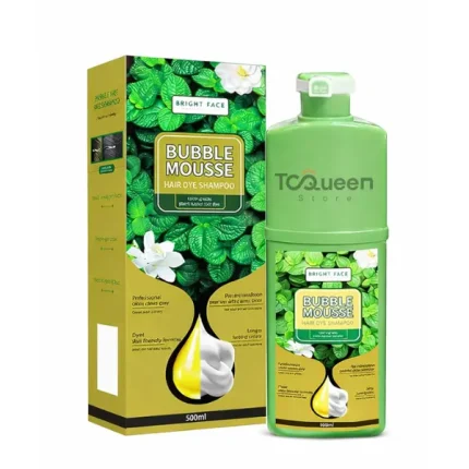 شامبو صبغة الشعر بابل موس برايت فيس 500مل – تغطية الشيب بسهولة Bubble Mousse Bright Face