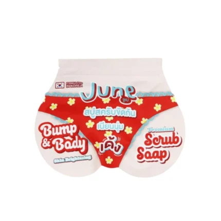 صابونة جون فريش لتقشير وتفتيح المنطقة الحساسة 50جم June Bump & Body Scrub Soap