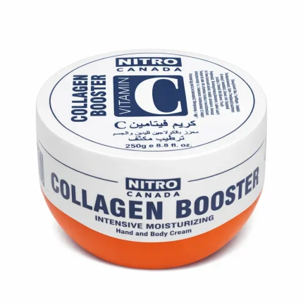 كريم نيترو كندا كولاجين بوستر بفيتامين C – ترطيب مكثف لليدين والجسم 250جم Collagen Booster Vitamin C