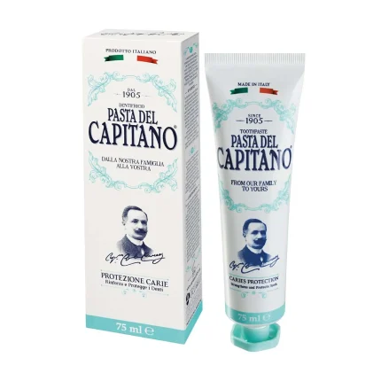 معجون أسنان باستا ديل كابيتانو 1905 حماية من التسوس 75مل Pasta Del Capitano 1905 Protezione Carie Protection