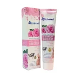 واشامي كريم مرطب لليدين بالورد والحليب 120مل WASHAMI Hand Cream with Rose and Milk