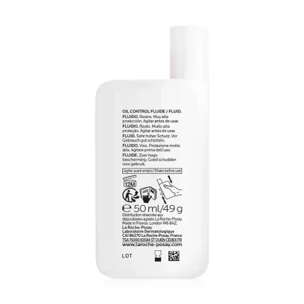 واقي شمس لاروش بوزيه للبشرة الدهنية 50مل UVMune 400 Oil Control SPF50+