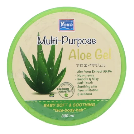 يوكو جل الصبار متعدد الاستعمالات 300مل Yoko Multi Purpose Aloe Gel
