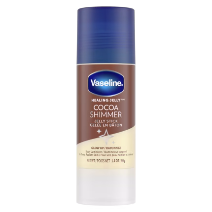 فازلين كاكاو شيمر Jelly Stick لترطيب الجسم وإضاءة البشرة | Vaseline Cocoa Shimmer