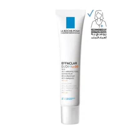 لاروش بوزيه ايفاكلار ديو + SPF30 لعلاج الحبوب وحماية الشمس 40مل