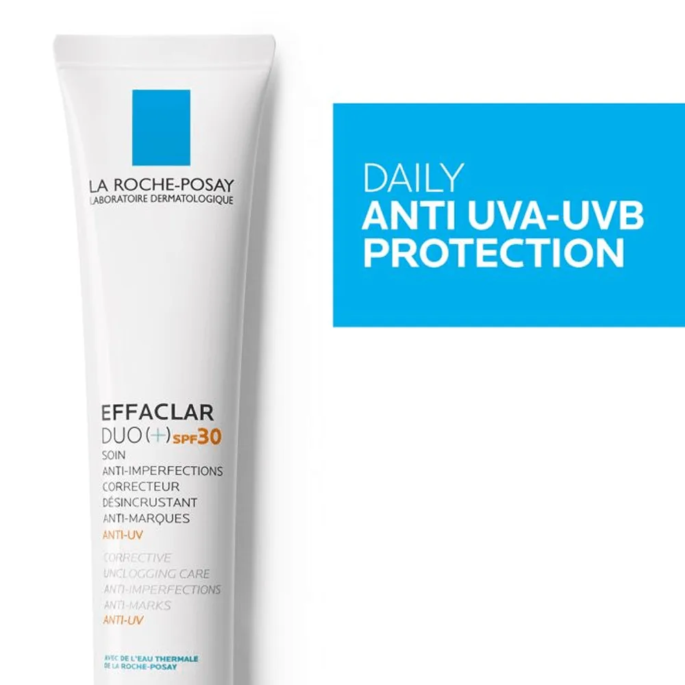 لاروش بوزيه ايفاكلار ديو + SPF30 لعلاج الحبوب وحماية الشمس 40مل