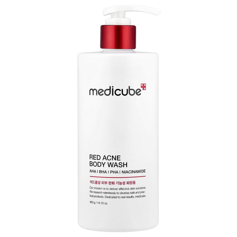 Medicube Red Acne Body Wash 400g | Korean Acne Body Cleanser