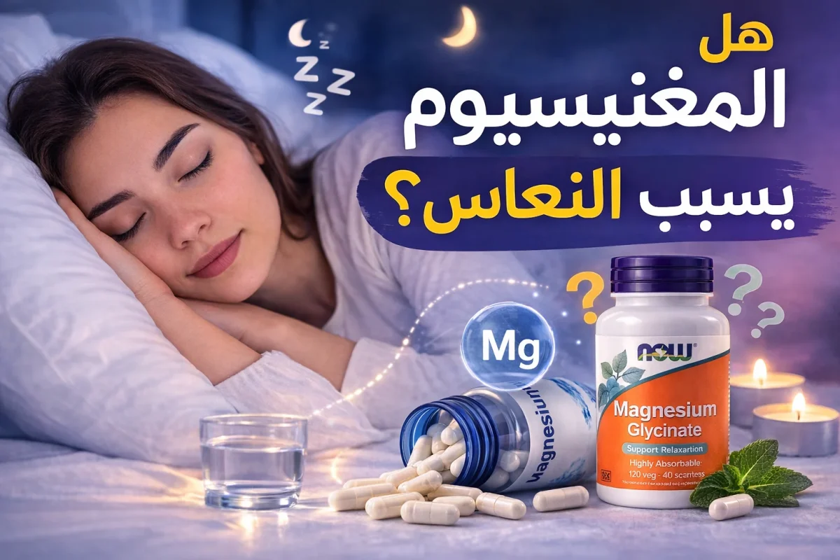 هل المغنيسيوم يسبب النعاس ويساعد على النوم
