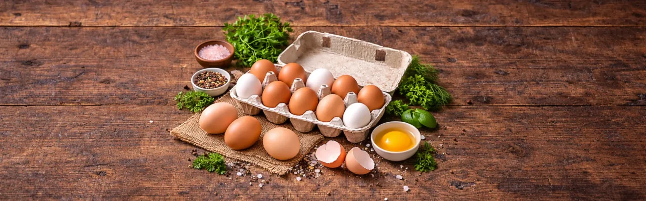 البيض الطازج مصدر غذائي غني بالسيلينيوم والبروتين