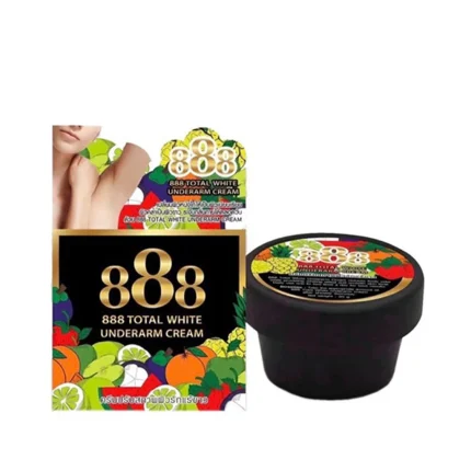 كريم 888 توتال وايت لتفتيح الإبط والمناطق الداكنة 35جم