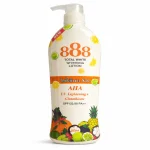 لوشن 888 لتفتيح الجسم مع AHA وغلوتاثيون 500مل – 888 Total White Whitening Lotion