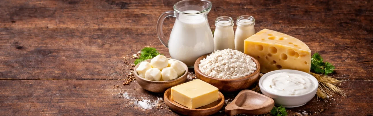 منتجات الألبان مثل الحليب والجبن والزبادي تحتوي على نسبة من السيلينيوم