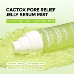 Dr. Melaxin CACTOX Pore Relief Jelly Serum Mist دكتور ميلاكسين بخاخ سيروم كاكتوكس لتضييق المسام وترطيب البشرة 80مل