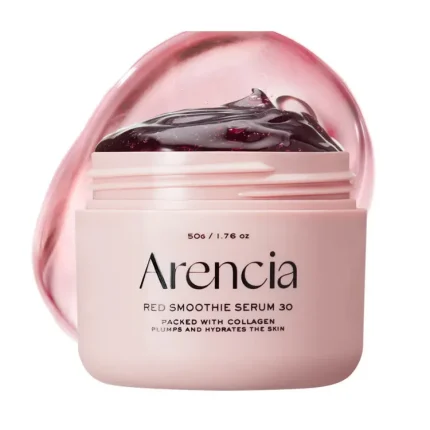 ARENCIA Fresh Red Smoothie Serum 30 أرينسيا سيروم فريش ريد سموثي 30 لإشراقة البشرة وترطيبها 50جم