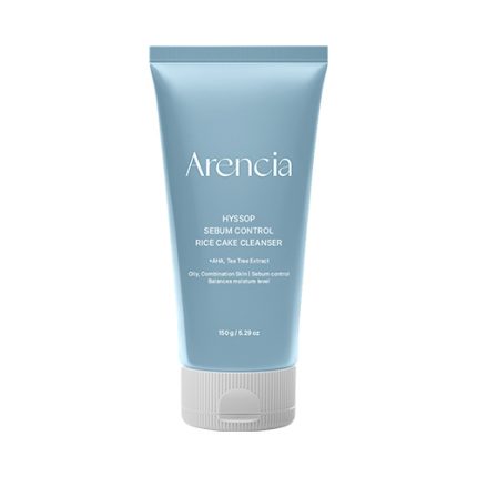 Arencia Hyssop Sebum Control Cleanser غسول أرينسيا هيسوب للتحكم بالدهون وتنظيف المسام 150 جرام