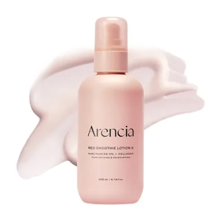 Arencia Red Smoothie Lotion 5 لوشن أرينسيا ريد سموثي 5 لترطيب وتفتيح البشرة 200مل