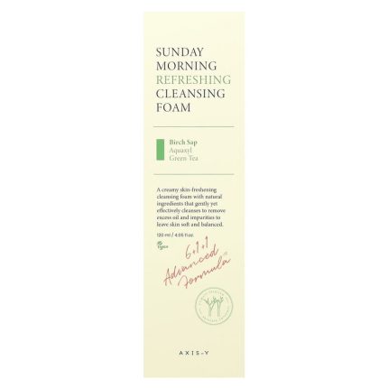 AXIS-Y Sunday Morning Refreshing Cleansing Foam غسول اكسيس واي الرغوي 120مل