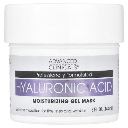 Advanced Clinicals Hyaluronic Acid Moisturizing Gel Mask 148ml