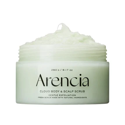 Arencia Geranium & Primrose Body & Scalp Scrub 260g مقشر أرينسيا الجيرانيوم والبريمروز للجسم وفروة الرأس 260 جرام