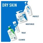 CeraVe Moisturizing Cream for Normal to Dry Skin سيرافي كريم مرطب للبشرة العادية إلى الجافة 543جم