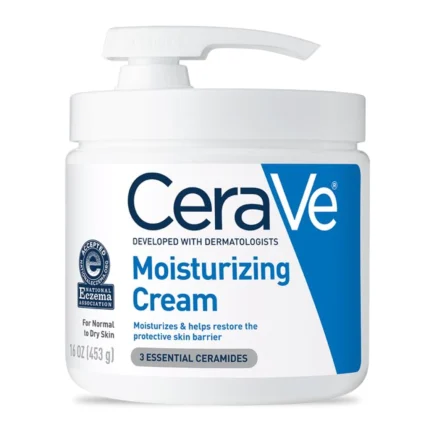 CeraVe Moisturizing Cream for Normal to Dry Skin سيرافي كريم مرطب للبشرة العادية إلى الجافة 543جم