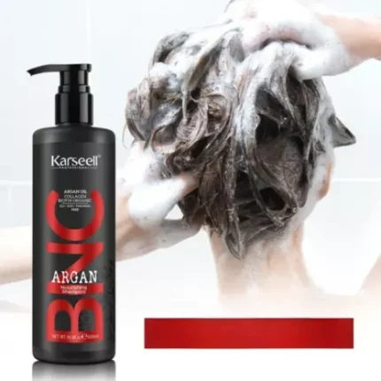 Karseell BNC Argan Shampoo كارسيل شامبو الأرغان BNC لإصلاح وترطيب الشعر التالف 500مل