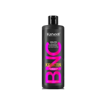 Karseell BNC Keratin Hair Straightening Treatment كارسيل علاج الكيراتين BNC لفرد الشعر وإصلاحه وتنعيمه 500مل