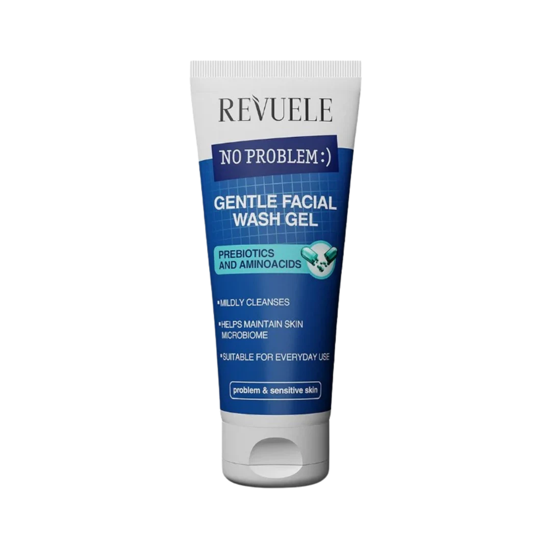 Revuele Gentle Cleansing Gel with Prebiotics and Amino Acids - 200ml ريفويل غسول لطيف على البشرة بالأحماض الامينية 200مل